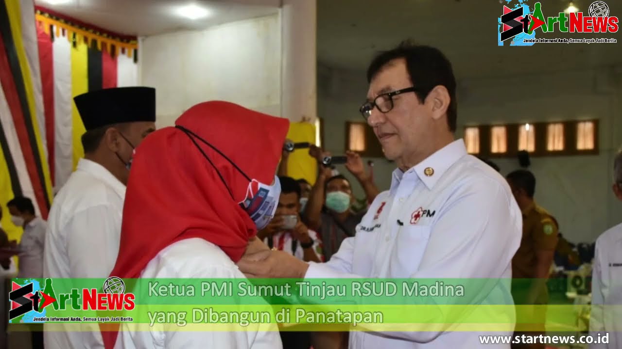 Ketua PMI Sumut Tinjau RSUD Madina yang Dibangun di Panatapan