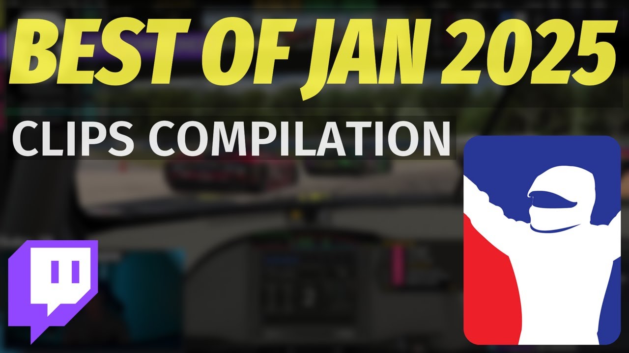 iRacing - Clips of the Month: January 2025