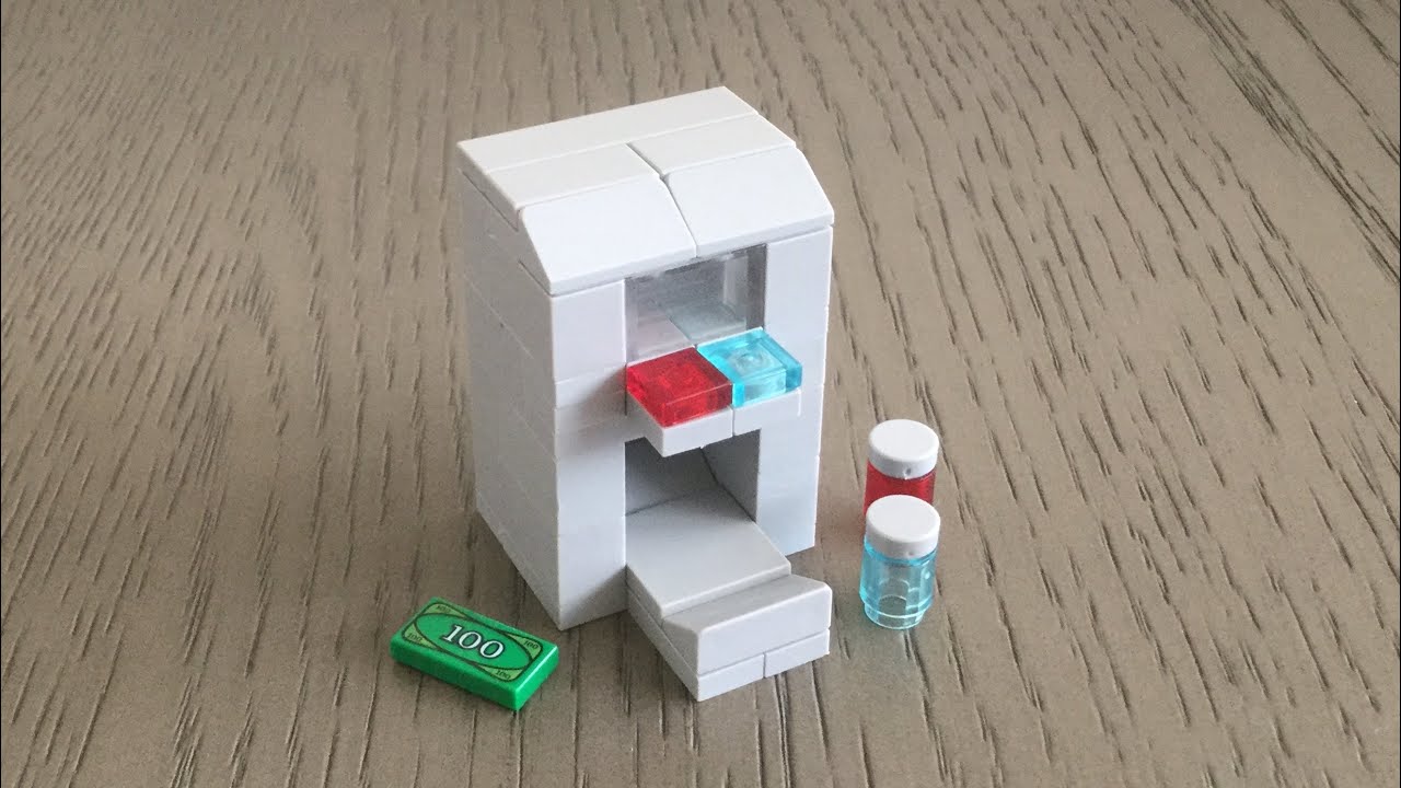 Mini LEGO Vending Machine with 2 Options! Full Tutorial