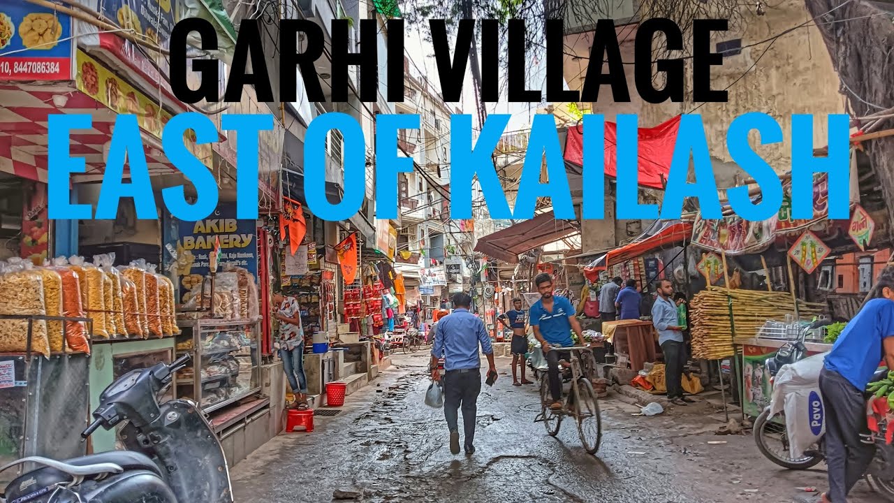 Walking tour: Garhi Village, East Of Kailash, New Delhi. #garhivillage #village
