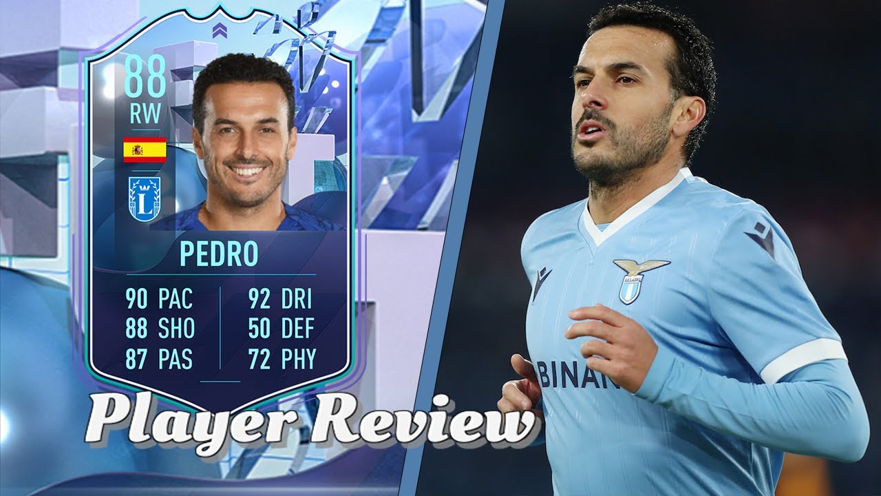 MOST META FIFA CARD!👀 PEDRO FUT FANTASY PLAYER REVIEW! 88 RATED! FIFA 22!
