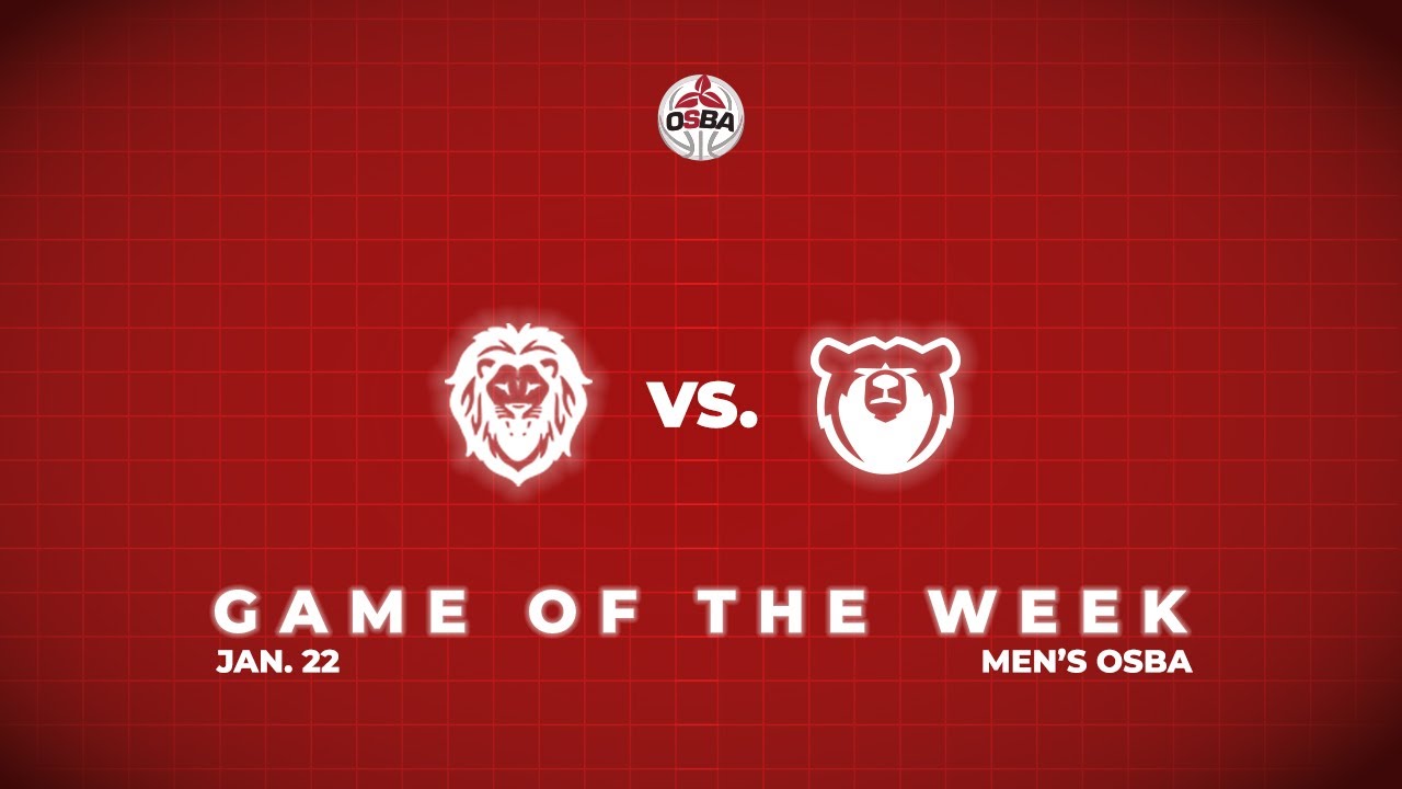 OSBA Men's GOTW - Orangeville Prep vs. Crestwood Prep [2026-1-22]