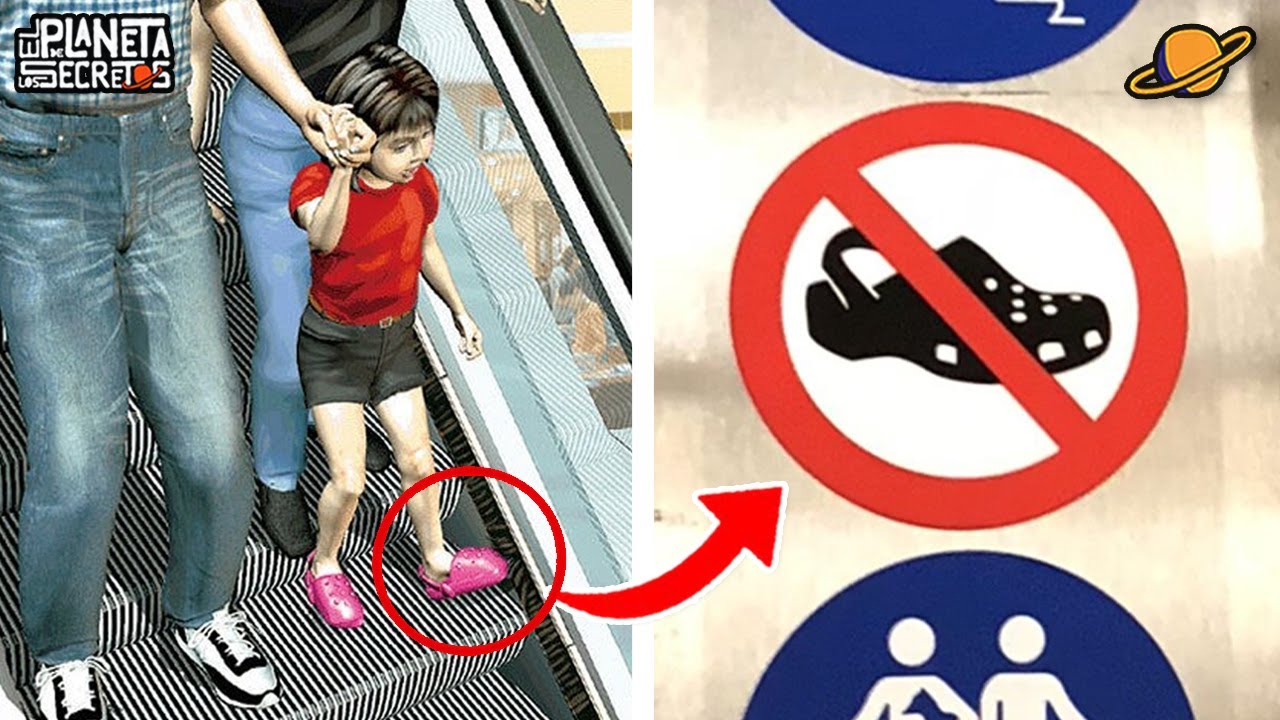Los SECRETOS De CROCS | ¿Porque Estan Prohibidas En Escaleras Eléctricas?