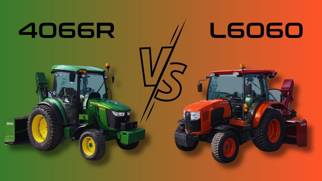 JOHN DEERE 4066R или KUBOTA L6060: какая инвестиция будет лучшей для вашего бизнеса?