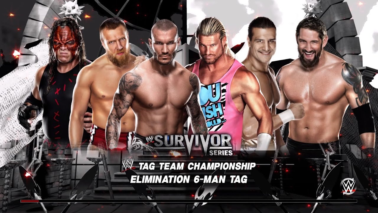 Team Orton vs. Team Barrett WWE Survivor Seriesl 2012 (2k15)