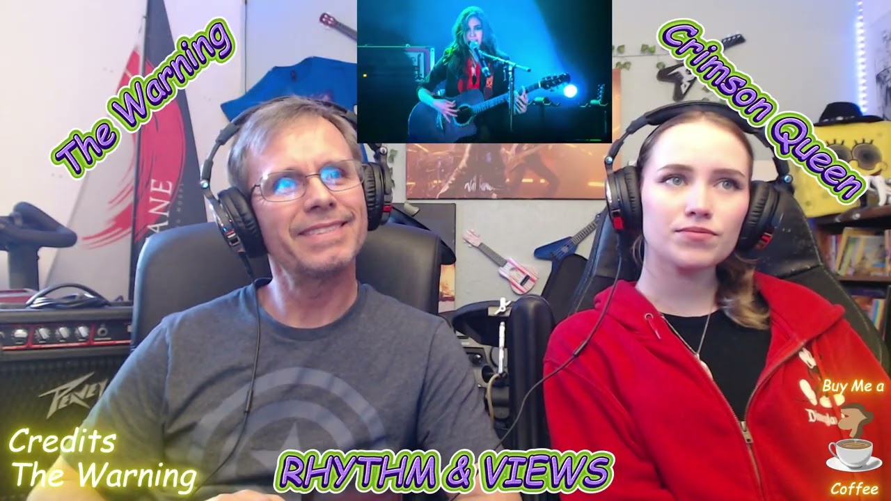 'Crimson Queen' LIVE Reaction: THE WARNING KILLS IT 🤯🤘