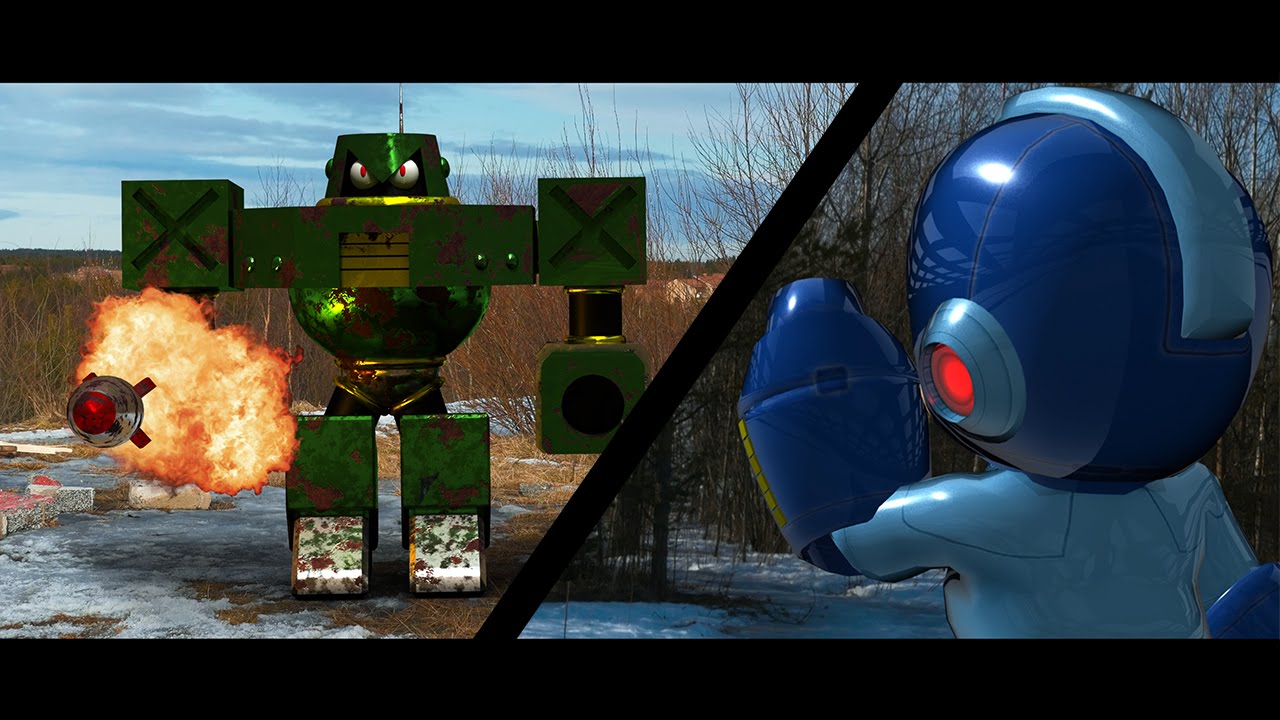 Mega Man And Pokémon In Real Life