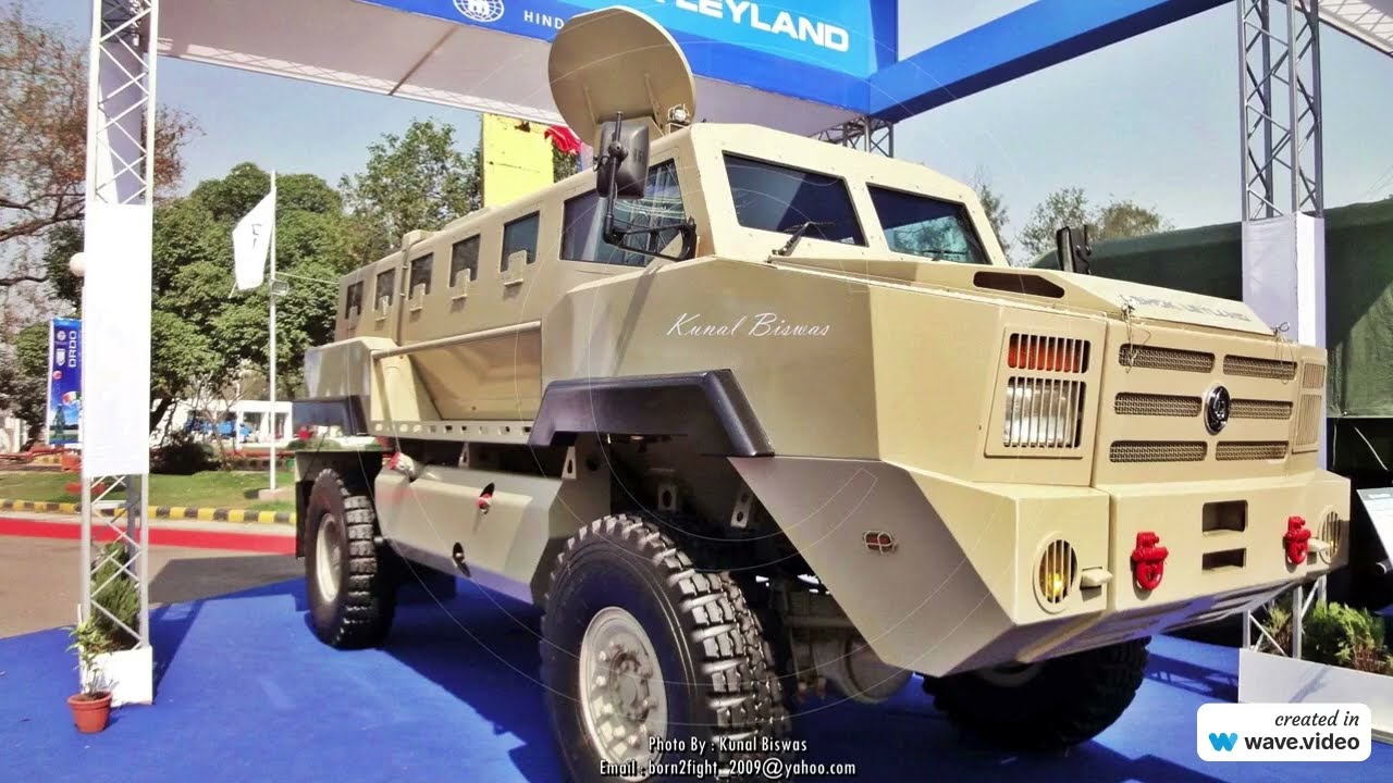 Ashok & Leyland Mine Protecting Vehicle