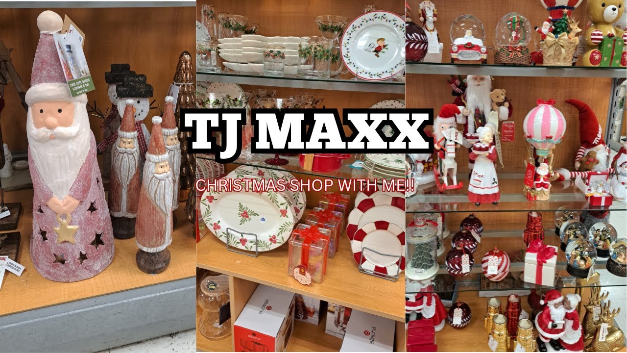 *NEW* TJ MAXX CHRISTMAS 2025/CHRISTMAS SHOP WITH ME🎄/AMAZING CHRISTMAS DECOR! 🎄