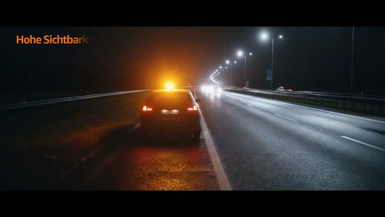 Warnleuchte V16 DGT Notlicht - Warndreieck - Pannendreieck ab 2026 Spanien -f&uuml;r Auto & Motorrad