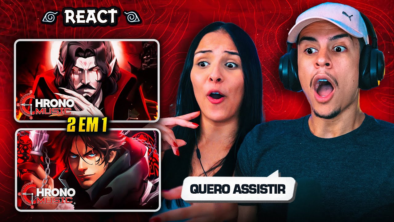 2 EM 1 CHRONO: Vlad Drácula + Trevor Belmont (Castlevania) | [Casal Jounin React] 🔥