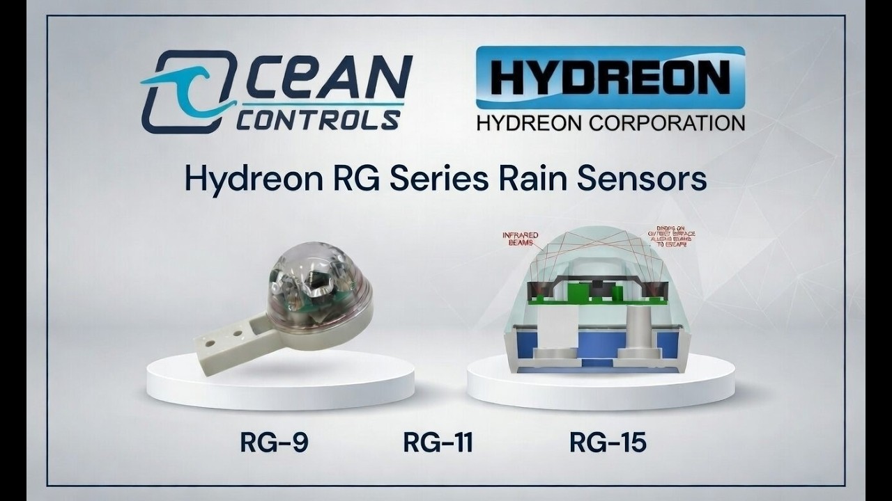 Hydreon RG Series Rain Sensor Showcase