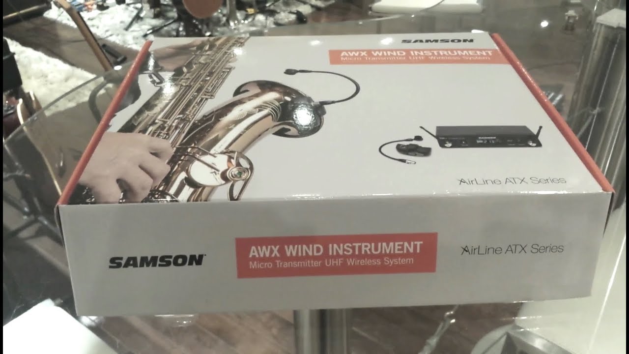 Samson Airline AWX Wireless Microphone Unboxing and Review