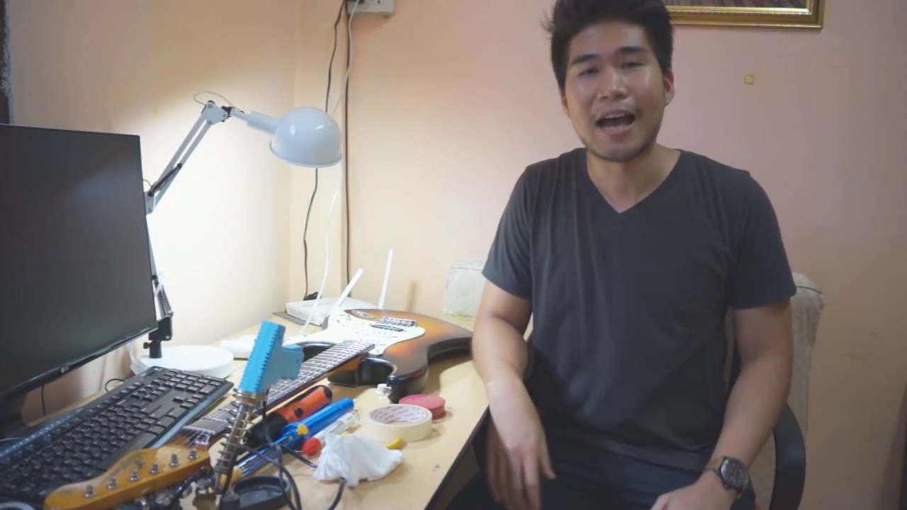 สอนเปลี่ยนปิ๊กอัพ มินิฮัม & ฮัมบัคเกอร์ กีตาร์ทรงสตรัท (Stratocaster)