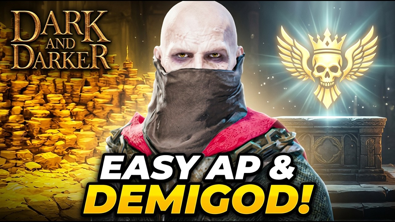 САМЫЙ БЫСТРЫЙ и ПРОСТОЙ способ достичь DEMIGOD и фармить AP в Dark and Darker