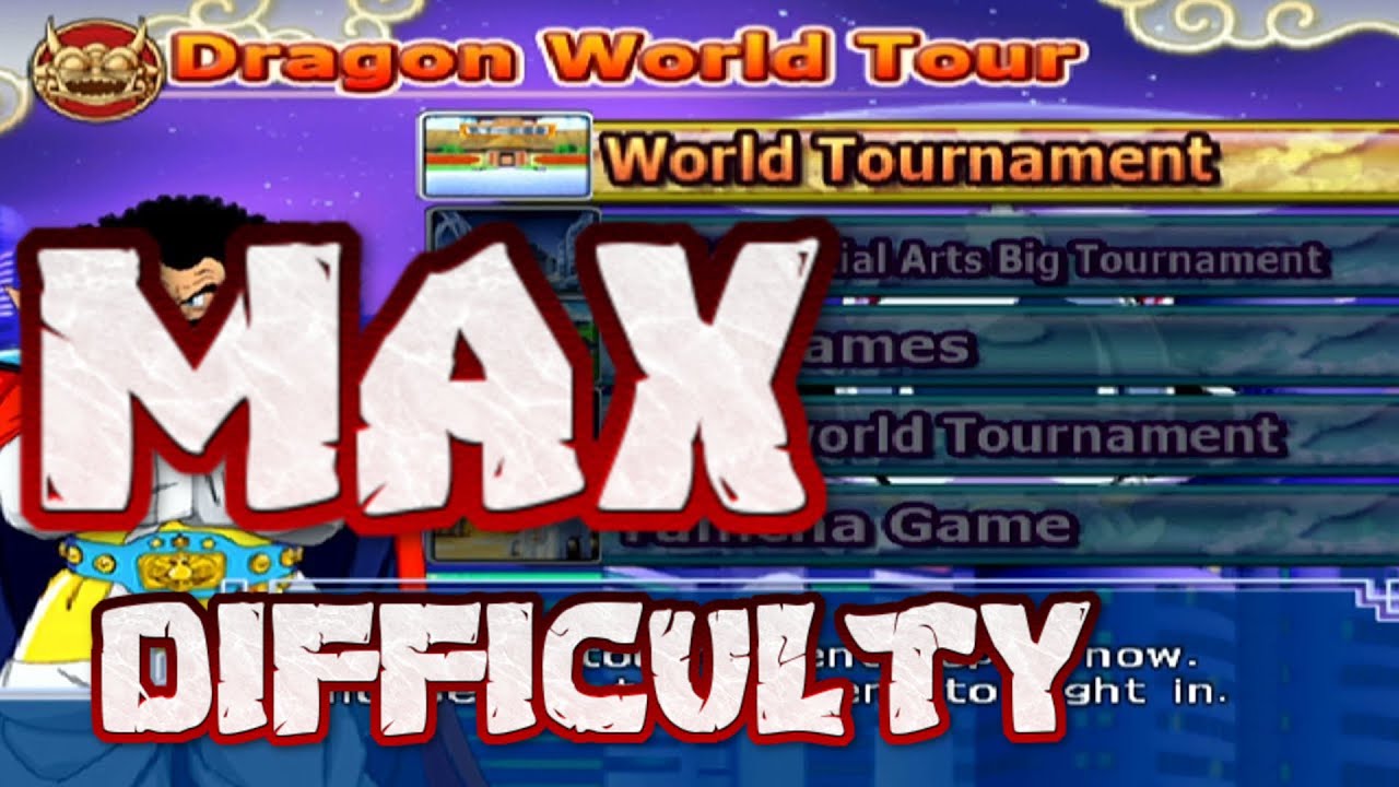 DBZ Budokai Tenkaichi 3 - Dragon World Tour - World Tournament - MAX DIFFICULTY - Marchelo