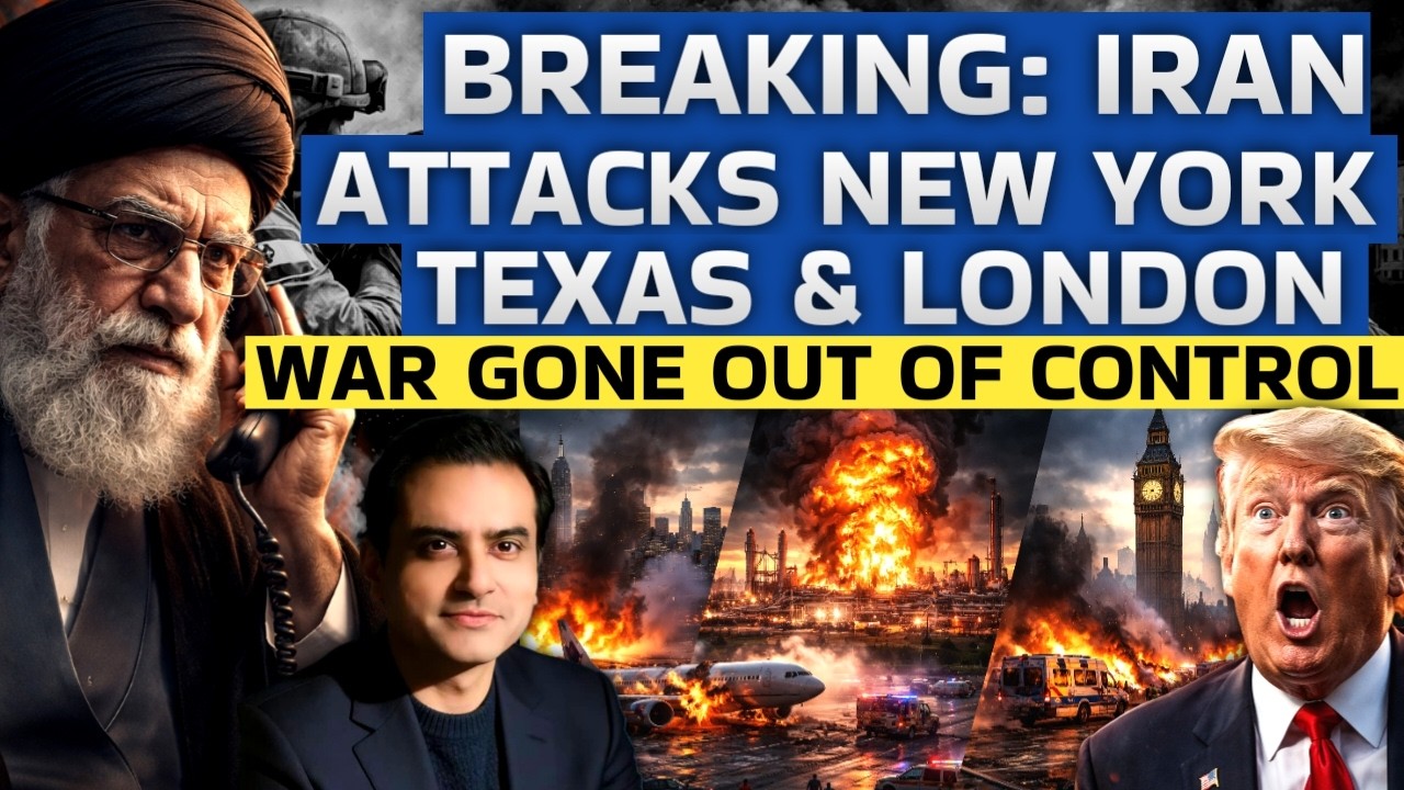 Breaking: IRAN Att*cks New York, Texas & London, War Gone Out Of Control | CWSJ-3142 | Sumeet Jain