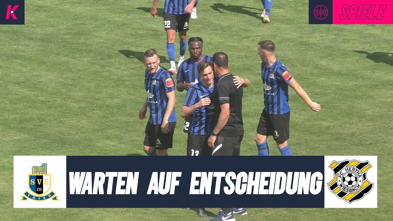 Trier kämpft im Fernduell um den direkten Regionalliga-Aufstieg! | Eintracht Trier - Hertha Wiesbach