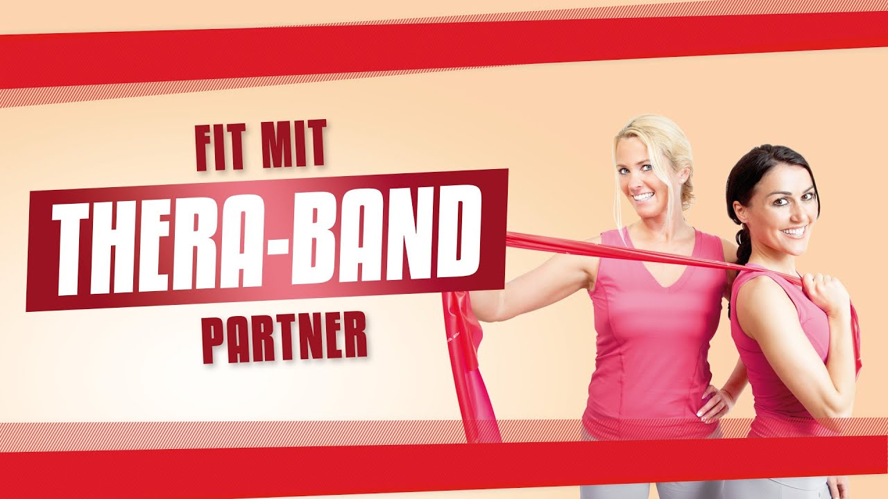 Thera-Band Übungen mit dem Partner – 15 Min. Thera-Band Partner-Workout für einen gesunden Rücken💪