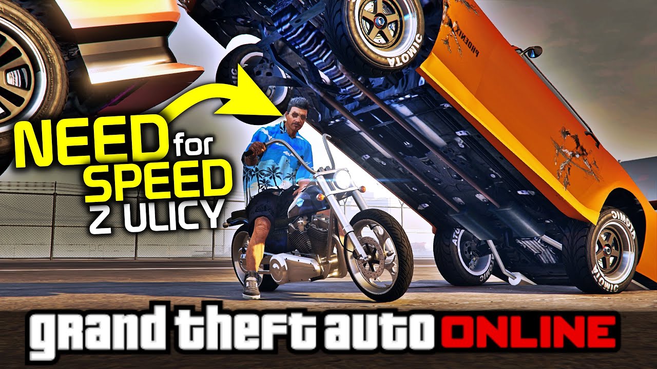 GTA 5 Online Po Polsku [#1643] NEED for SPEED z ULICY - PRZY LOTNISKU /z Bertbert & Ren & Yoshella
