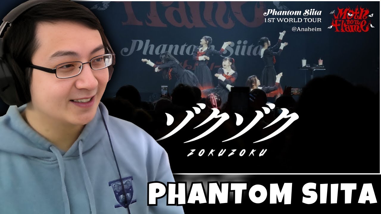 First Time Reaction To Phantom Siita ゾクゾク (Zoku Zoku) 1ST WORLD TOUR 