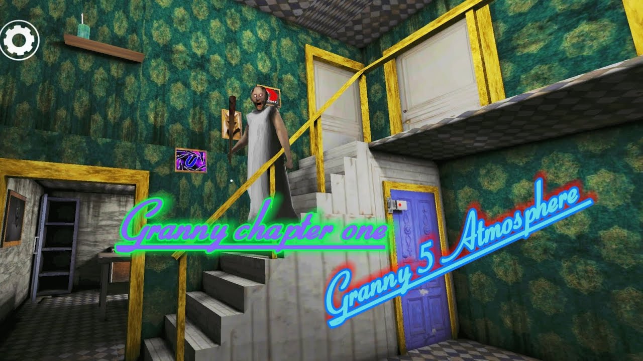 Granny 1.8 Granny 5 Atmosphere Full Gameplay and Hard mod