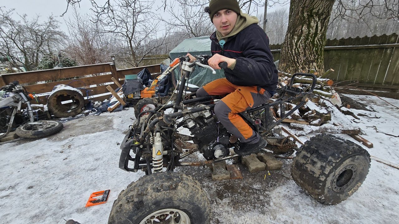 Pun instalația electrică pe Atv cu motor de motocicleta [ep 5 ]