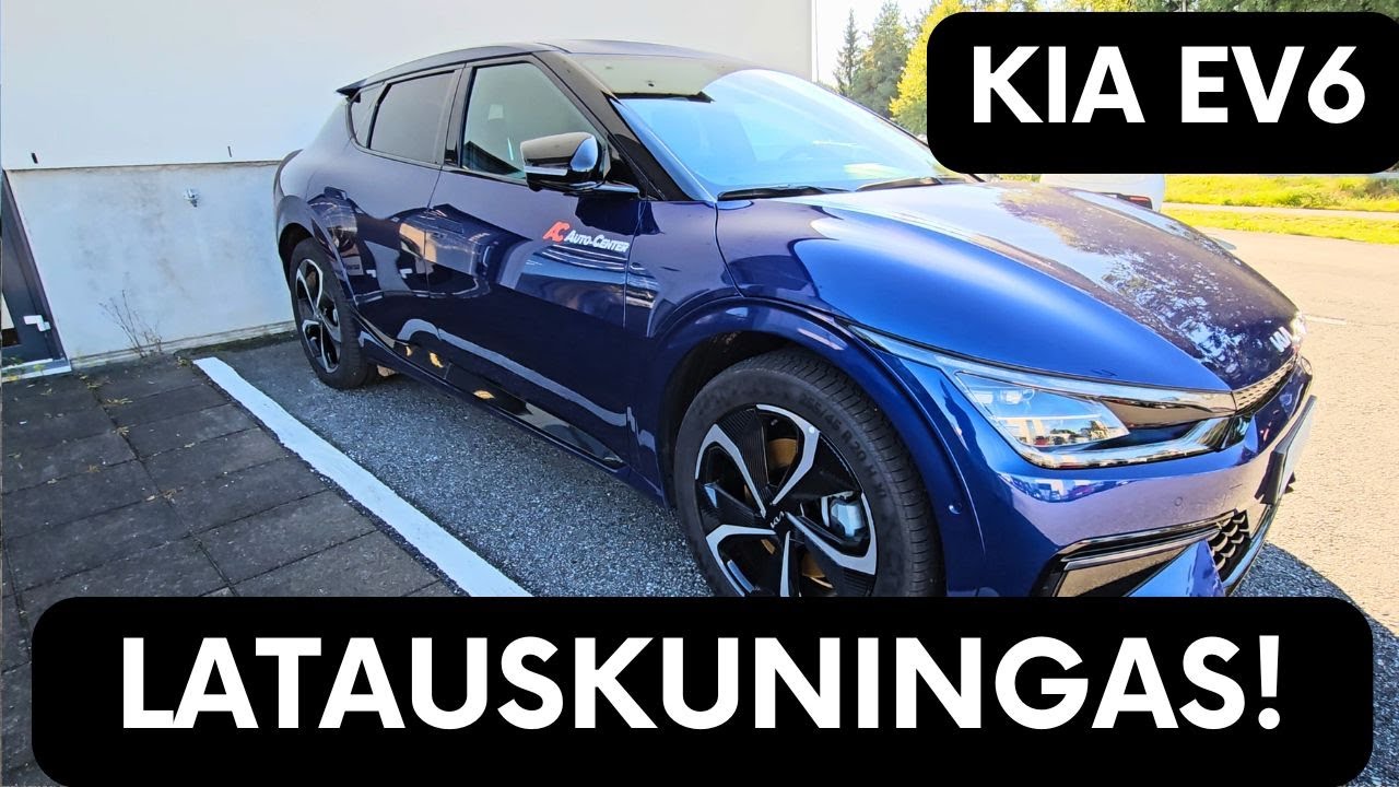 Kia EV6 LATAUSKUNINGAS!