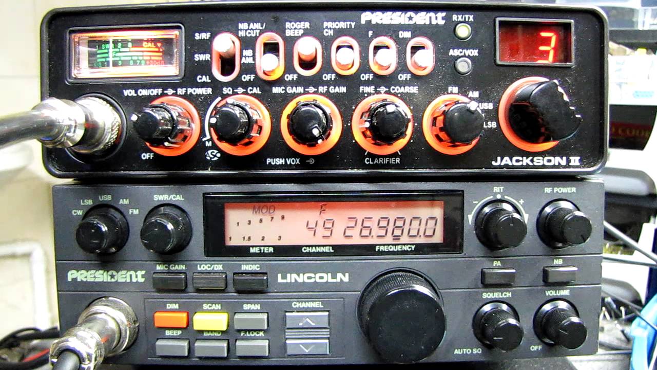 President Lincoln VS President Jackson II - TEST odsłuch AM . HD Quality