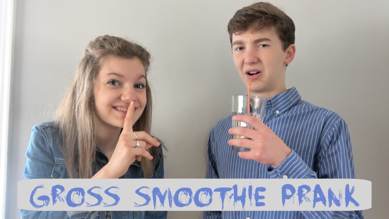GROSS SMOOTHIE PRANK (gone too far?) | Match Up