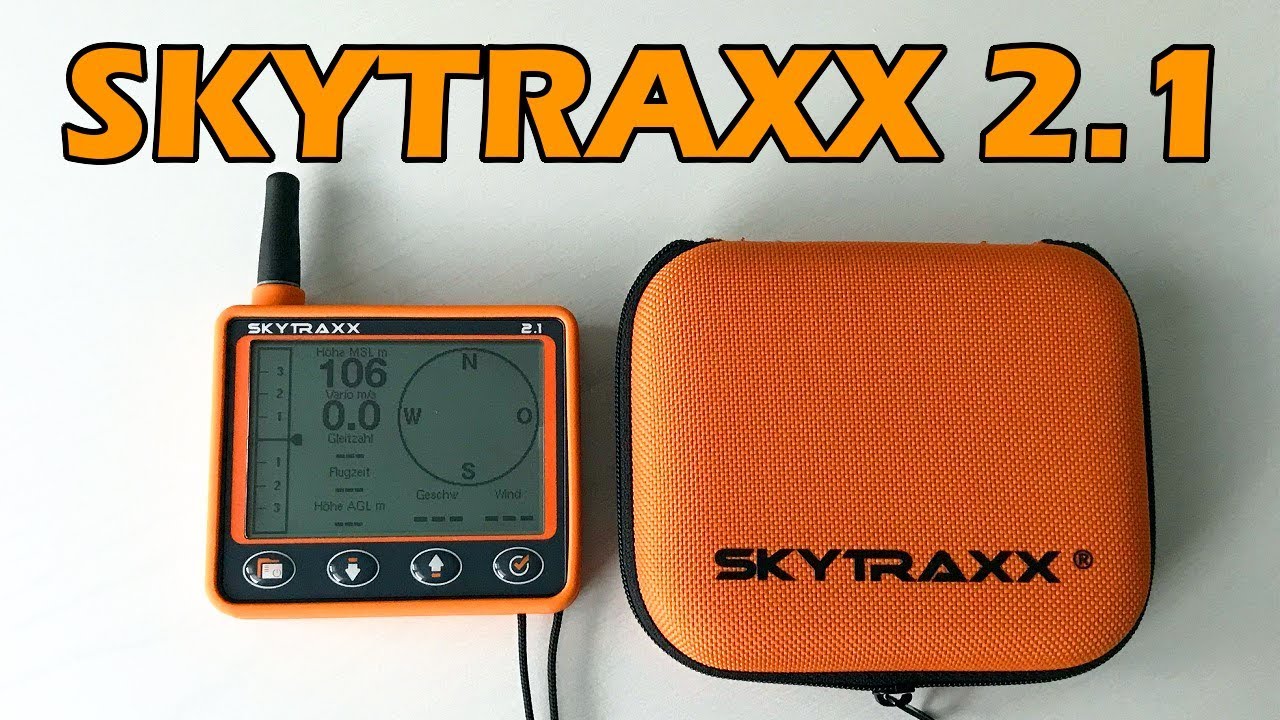 Skytraxx 2.1 Fanet + Flarm | Unboxing & Vorstellung der Funktionen | GPS Vario | Flight Instrument
