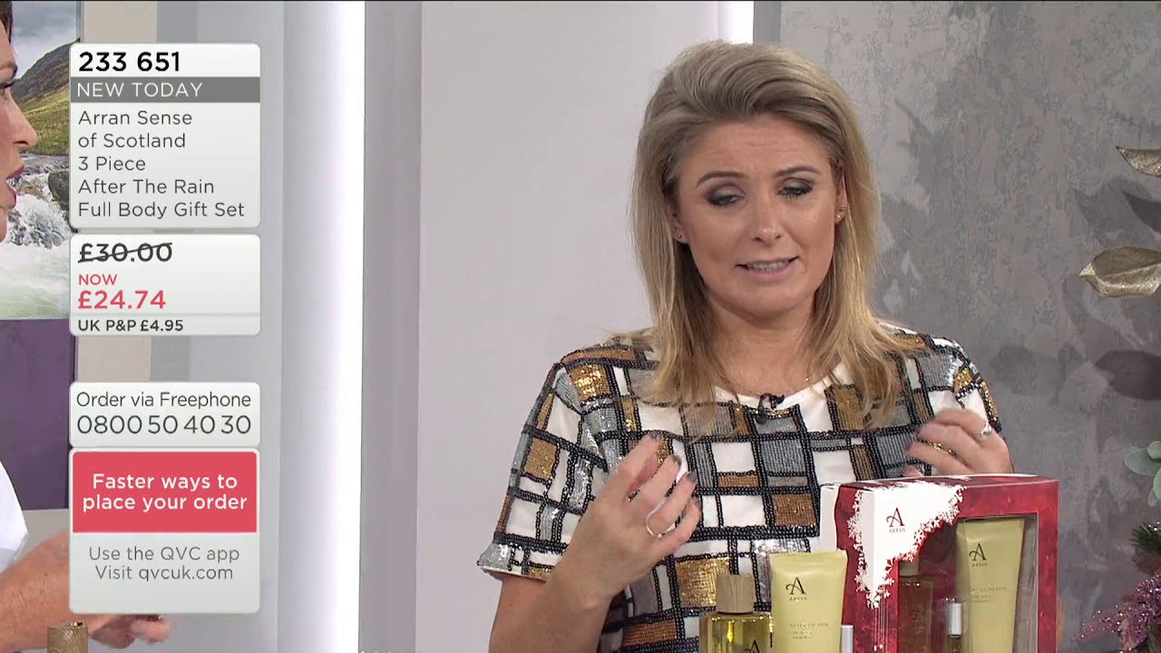 QVC UK Show   Arran a Sense of Scotland with Kim Reid