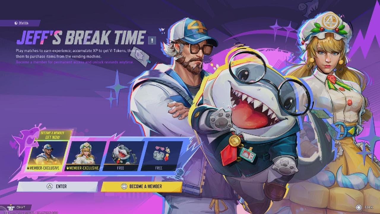 Jeff's Break Time Event | Marvel Rivals