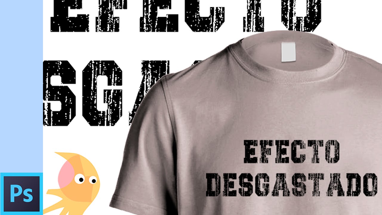 Tutorial Efecto Desgastado de Camiseta con Photoshop