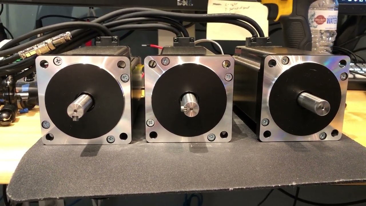 Testing My Hybrid Stepper Servos Motors (NEMA 34)