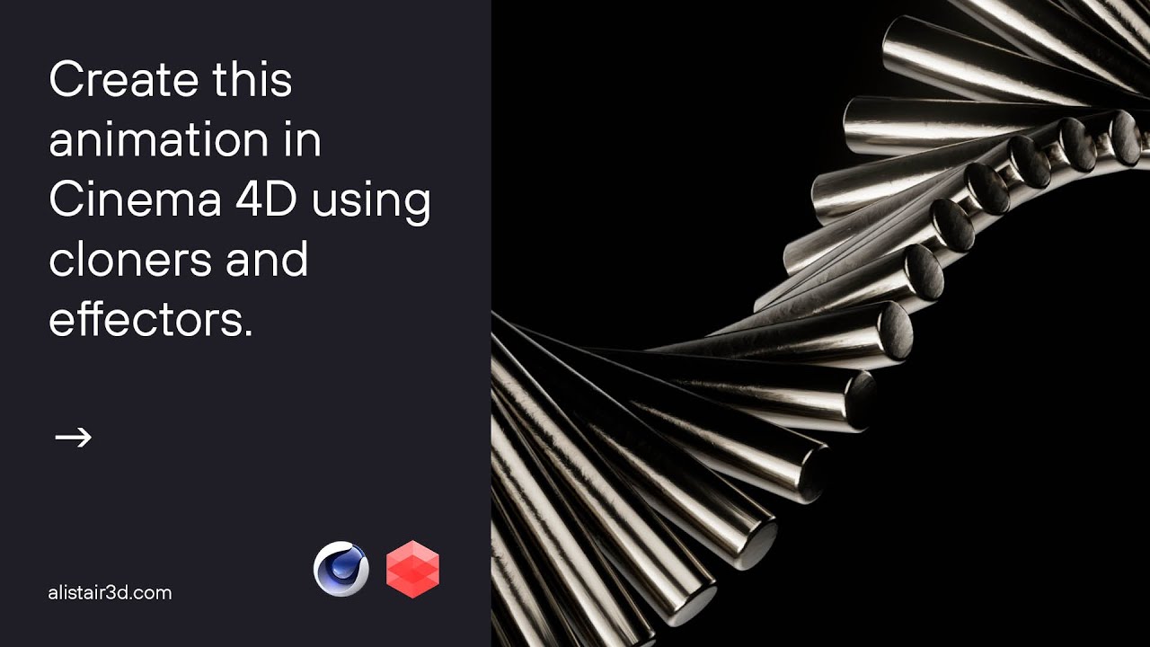 Formula Cloner animation in Cinema 4D