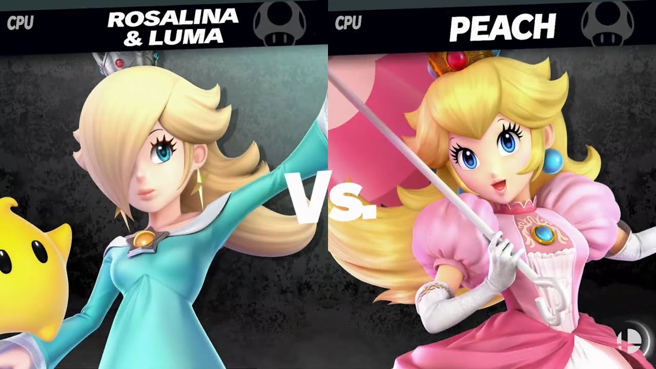 Super Smash Bros. Ultimate - What if Rosalina and Peach swapped themes