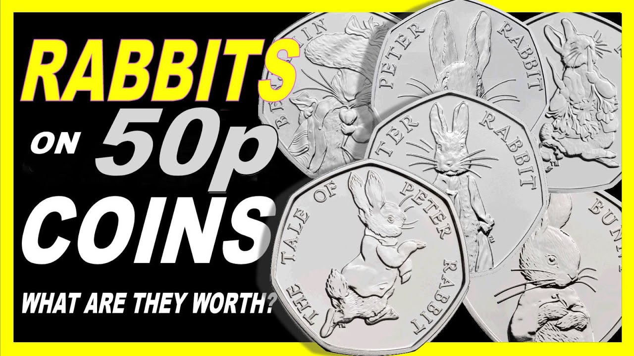Beatrix Potter Rabbit 50p Coins 🐇🐇 How Much are they Worth?
