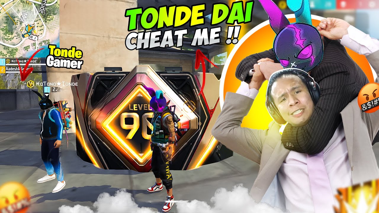 Level 99 & Bangladesh Top 1 Grandmaster 😱 Duo Vs Squad Gameplay With @TondeGamer Free Fire