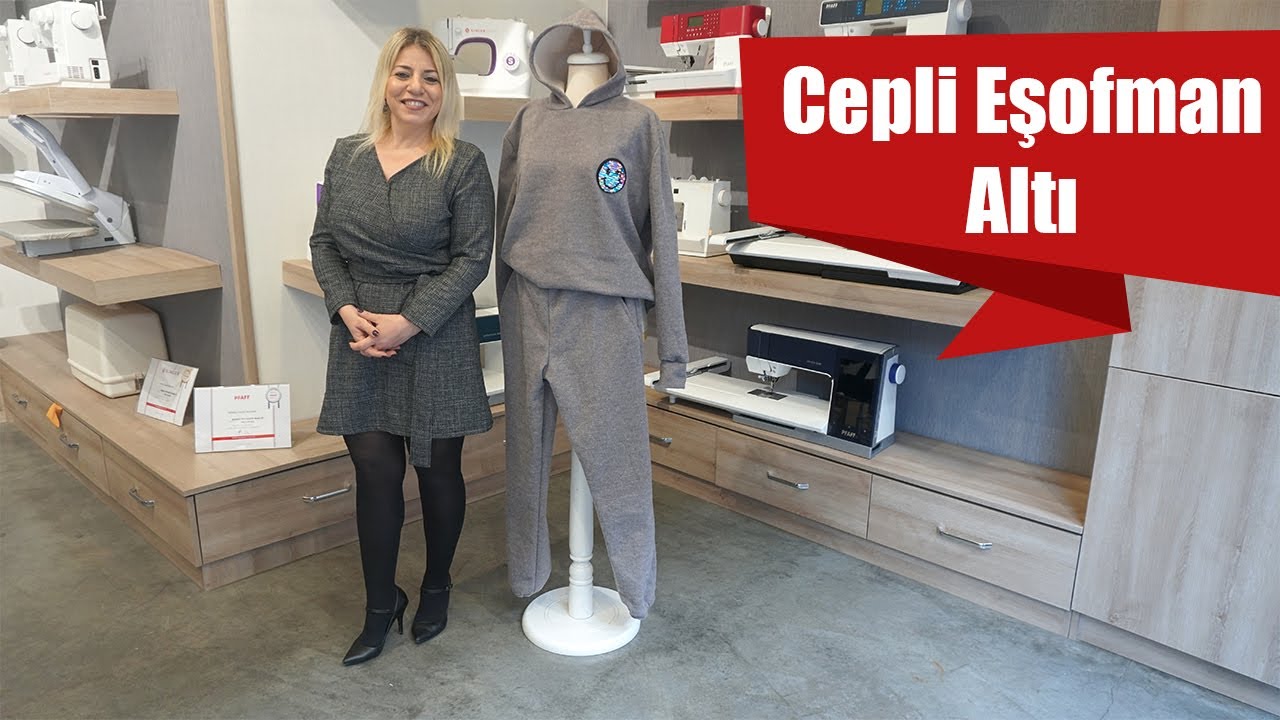 Cepli Eşofman Altı Dikimi