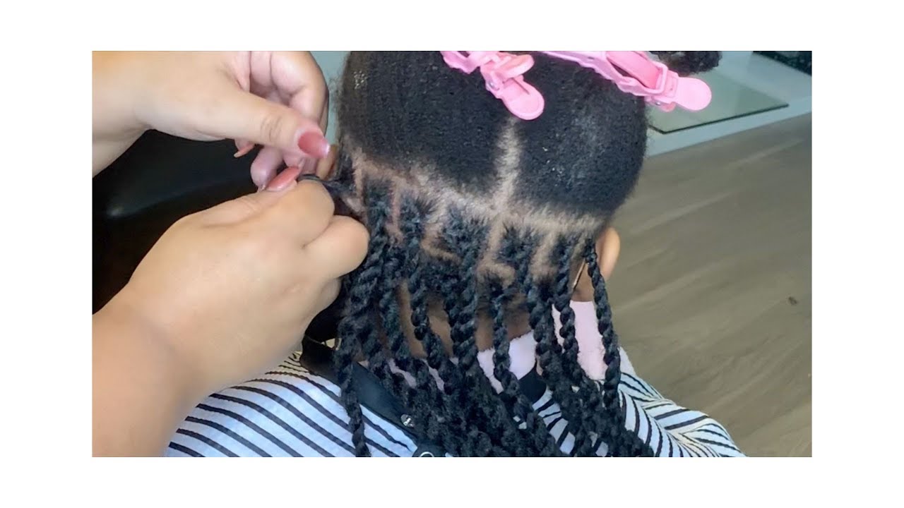 Marley Twists on 4C Hair