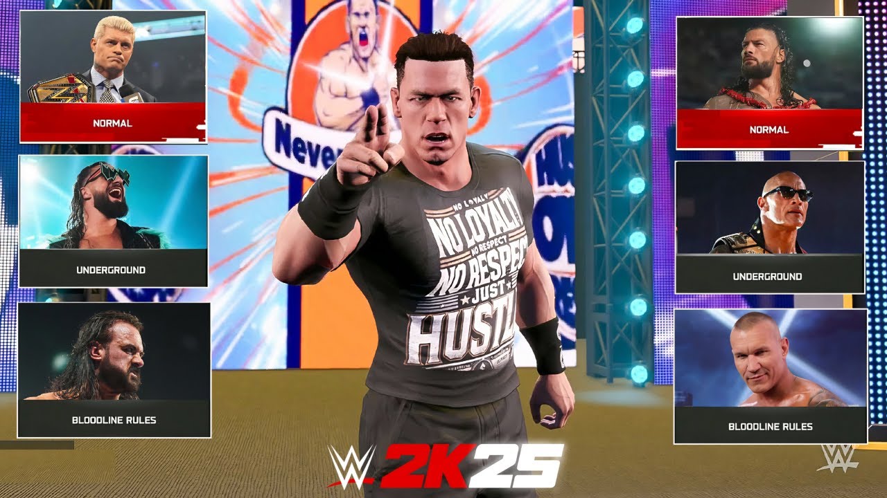 WWE 2K25 LIVE Stream - John Cena Thuganomics First Tower Gameplay