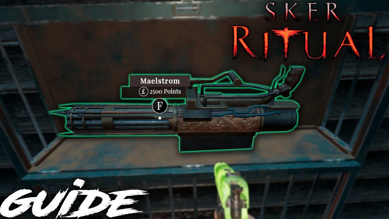 How to get the Maelstrom Wonder Weapon on Tides of Terror (Sker Ritual)