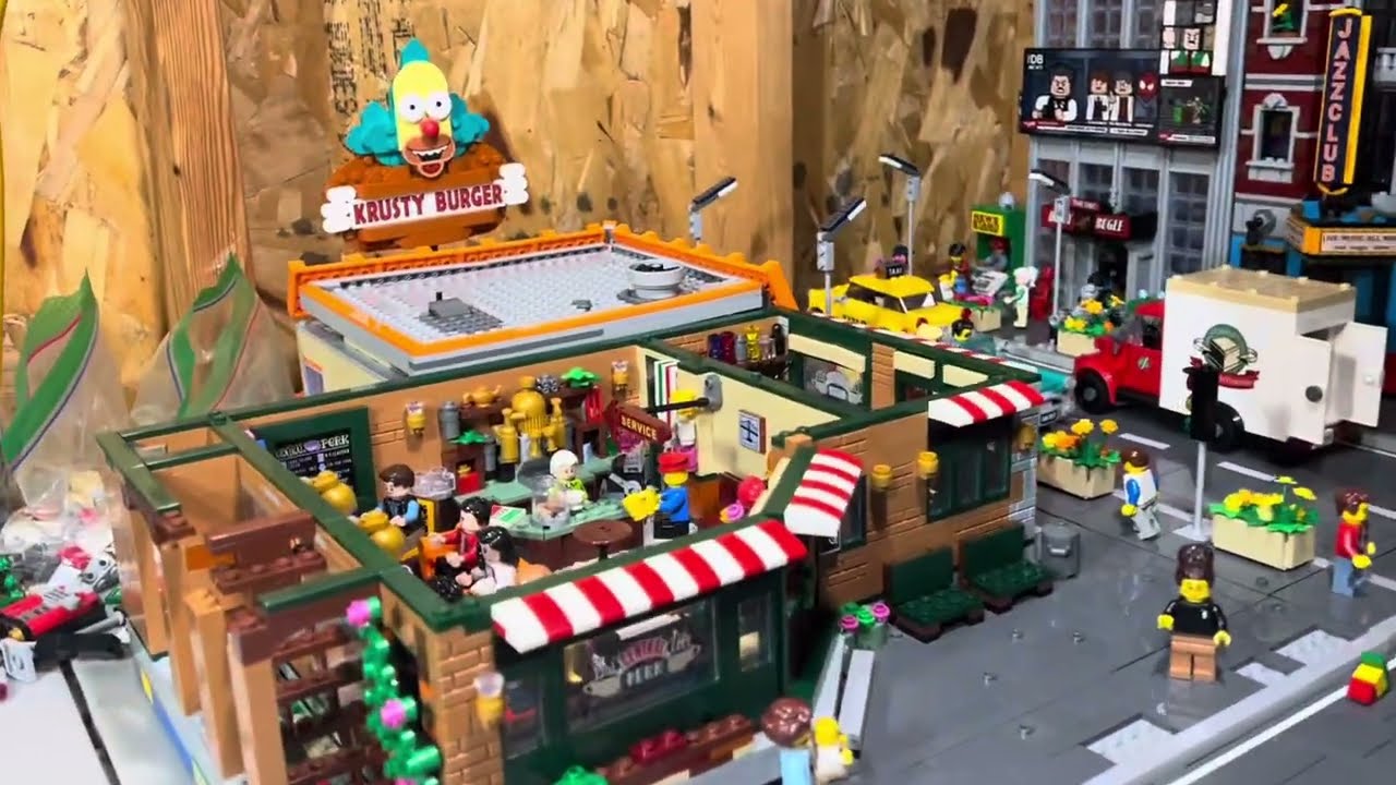 Building a city in Lego Week 10/ Finally adding 1 floor of Sitcomplex 