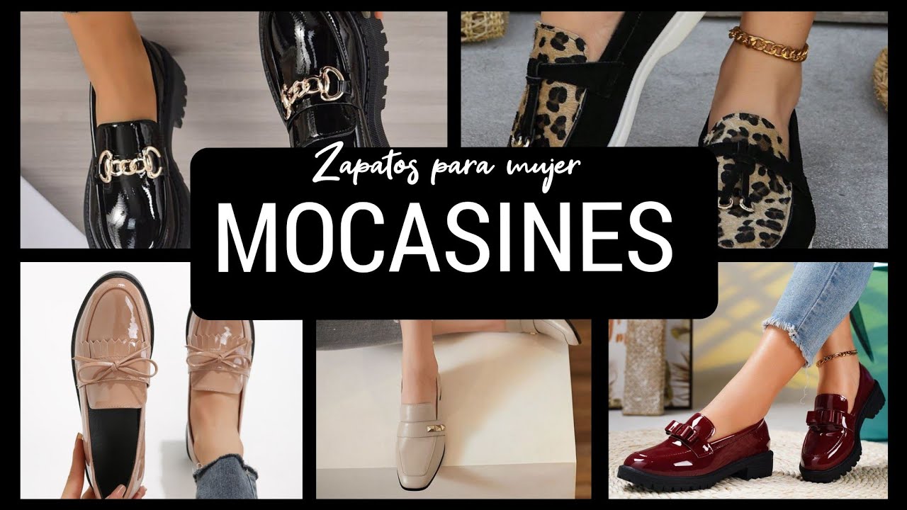 ZAPATOS MOCASINES PARA MUJER 2024 #ZAPATOS