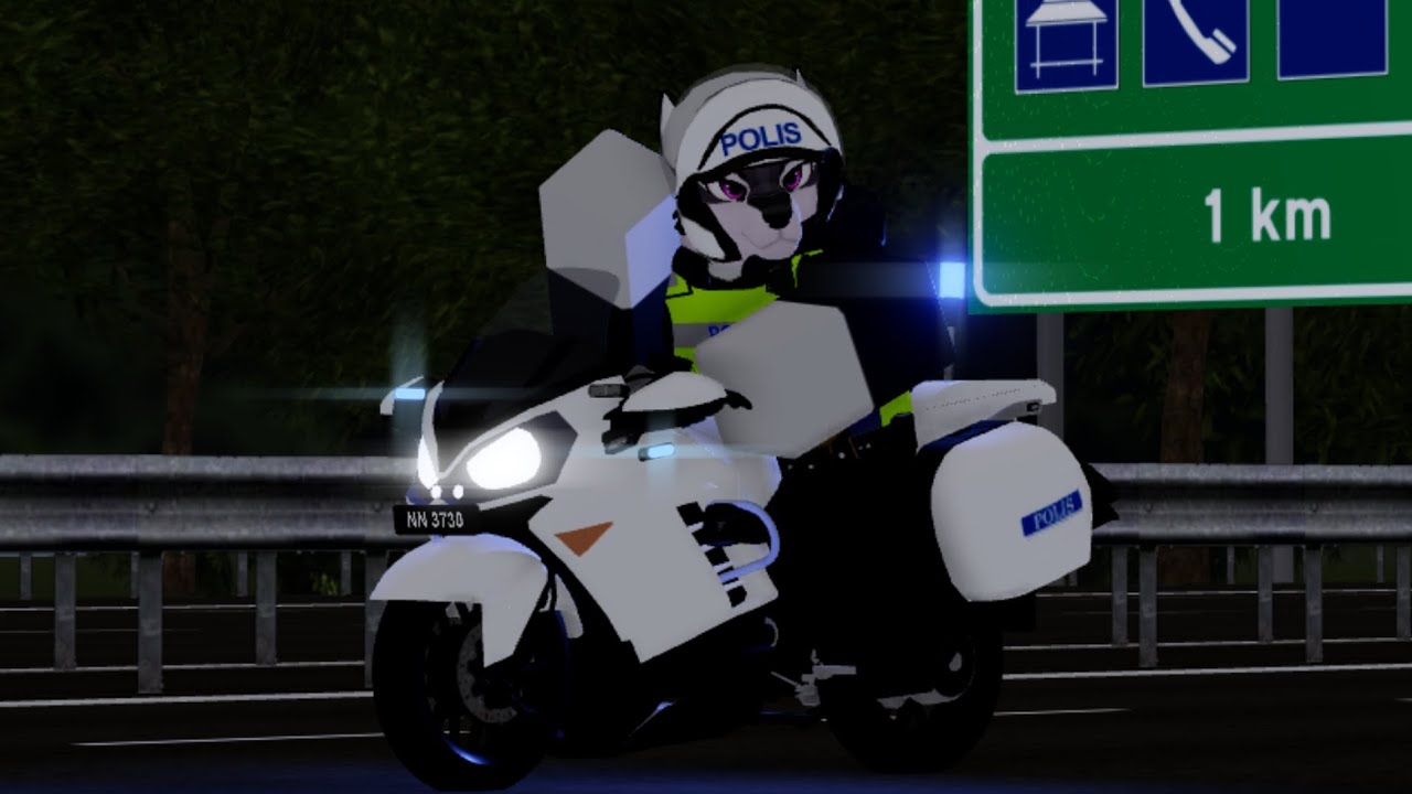 Ronda Bermotosikal (ft. Horangi, Mal) | Roblox Lebuhraya #1