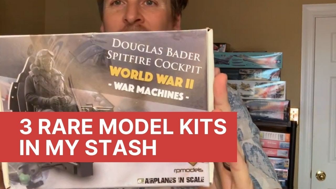 3 rare scale model kits in my stash!