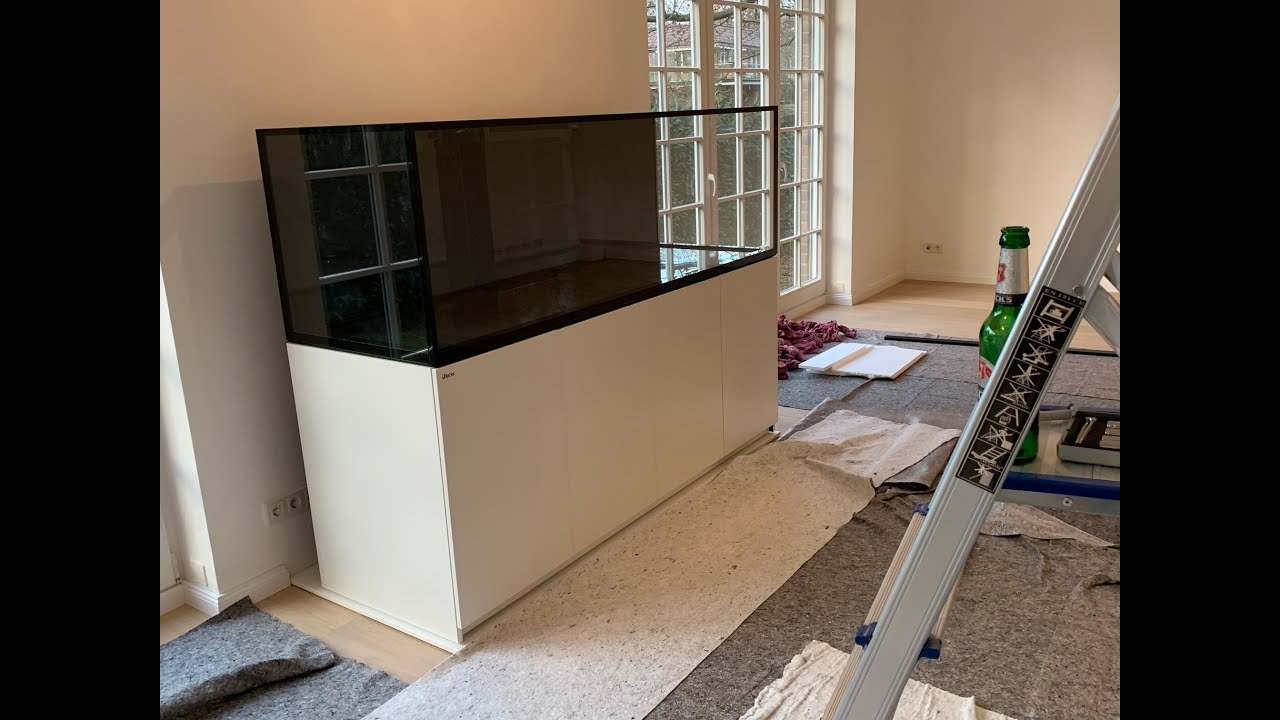 Becken aufstellen