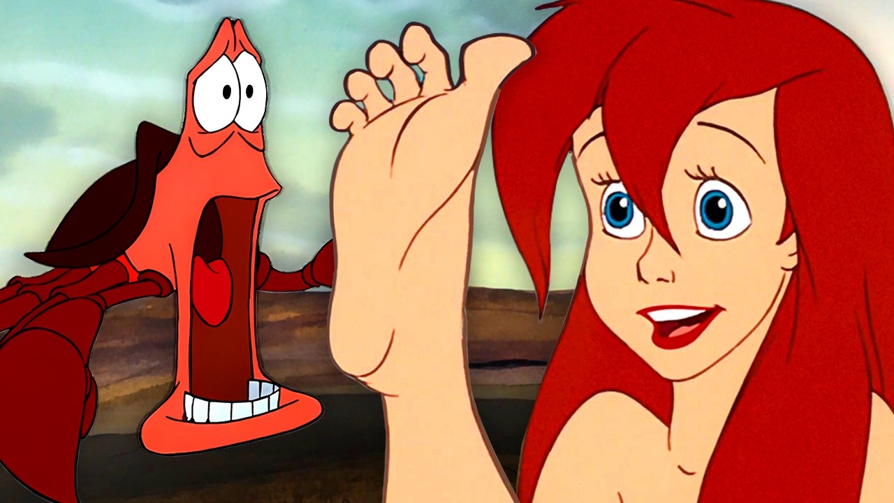 watching The Little Mermaid is STUPIDLY FUNNY...