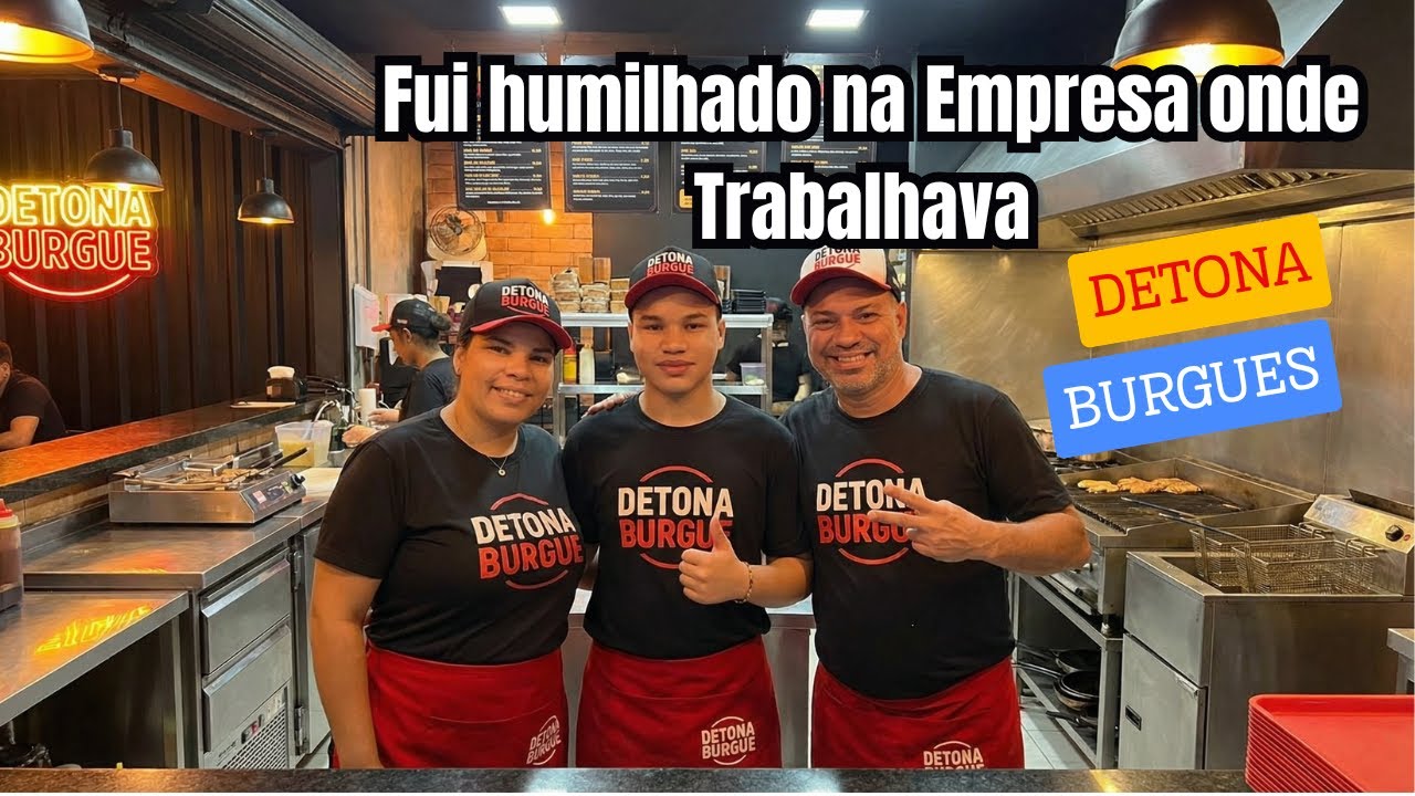 DA HUMILHAÇÃO AO MICRO EMPRESARIOS CASAL. DETODA E MARINA #detonaburgues#hamburgueria